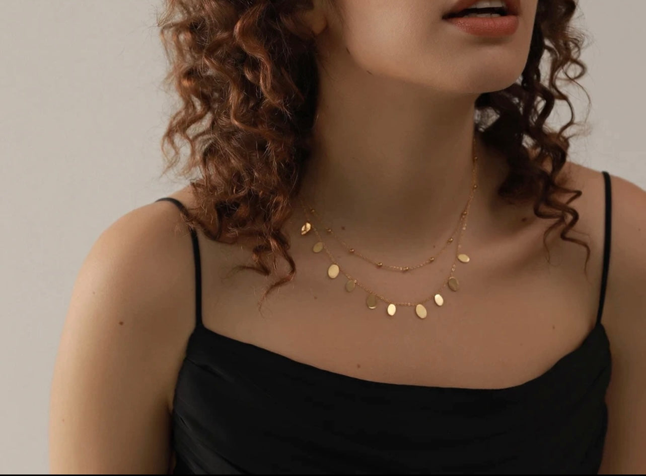 Diane gold necklace