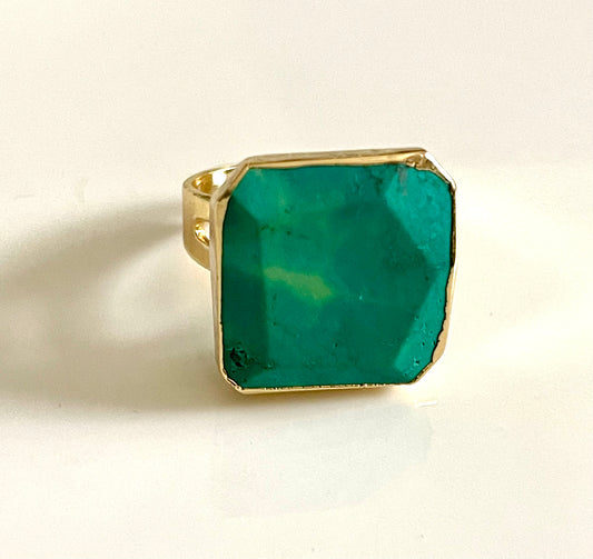 Sara  semiprecious stone ring